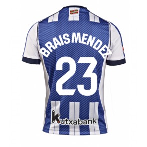 Real Sociedad Brais Mendez #23 Domaci Dres 2025-26 Kratak Rukavima